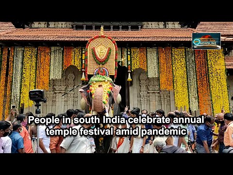 People in south India celebrate annual temple festival amid pandemic