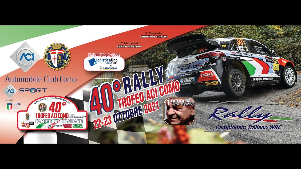 40° Rally Trofeo ACI Como 2021