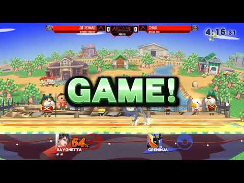 Arcane 2018: Chag (Bayonetta) vs ROMANG (Greninja) - Pools