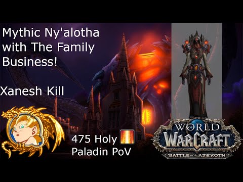 Mythic Xanesh 475 Holy Paladin PoV - World of Warcraft BFA