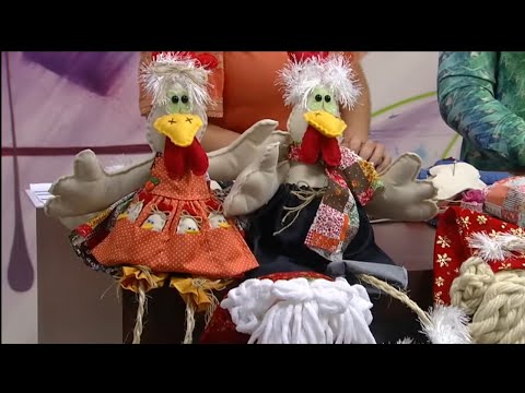 Rag animal, family of chickens - Jô Cruz PT1 - Mulher.com - 09/25/2015 -