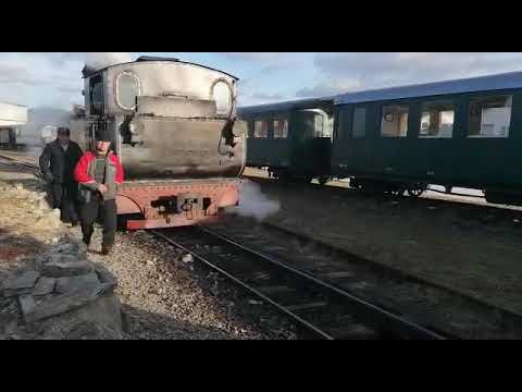 Cuplare locomotiva cu Aburi la tren în Moldovita 30.11.2021