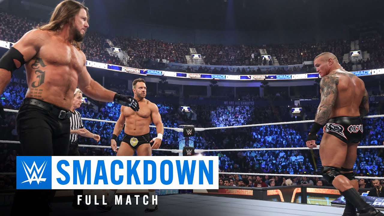 FULL MATCH: Randy Orton vs. LA Knight vs. AJ Styles: SmackDown New Year’s Revolution 2024