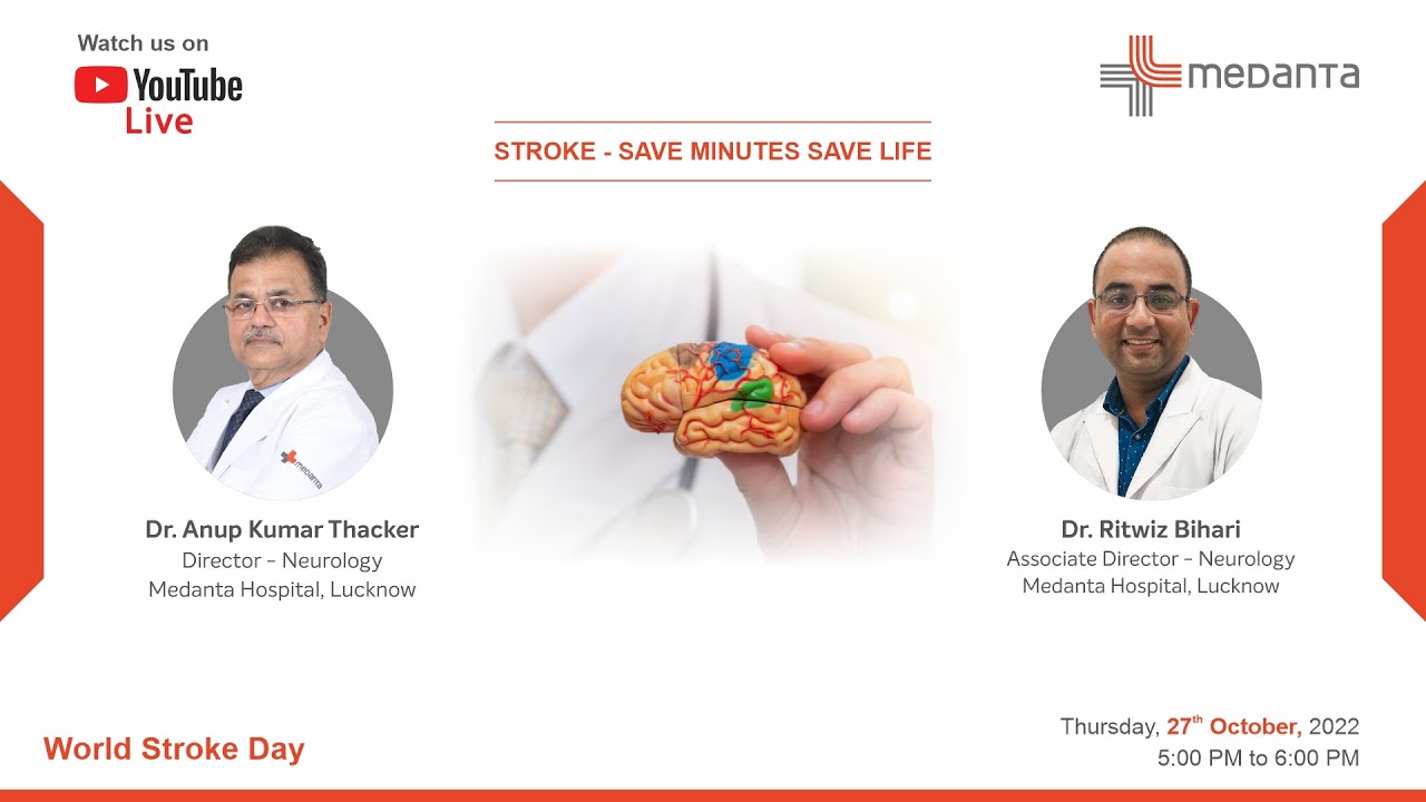 Symptoms, Prevention & Management of Brain Stroke (Live) | World Stroke Day | Medanta