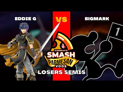 Smash Parmesan 23 LSF - Eddie G [Marth] v BigMark [Game and Watch]
