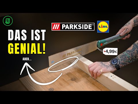 Ich wollte nur diese 4,99€ PARKSIDE JAPANSÄGE testen 👉 dann wurde es komisch! 😲🫣 | Jonas Winkler