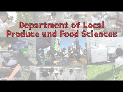 生命工学科 Department of Local Produce and Food Sciences