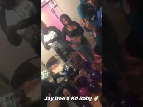 OmbJay dee x kd baby FREE P GUTTA behind the scene