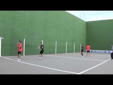 Frontenis pre 1 C.V.Natación Fran y Álvaro vs Incusa Eusebio y Joan