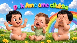 Download lagu Pok Ame Ame Cilukba | Lagu Anak-Anak Ceria & Edukatif | Kaka Key mp3