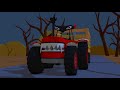 Dracula Tractor Tractor On Halloween Toy Factory For Kids