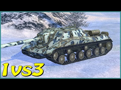 WOT Blitz 1v3 / Obj. 704 / 5 frags / 6.8k dmg