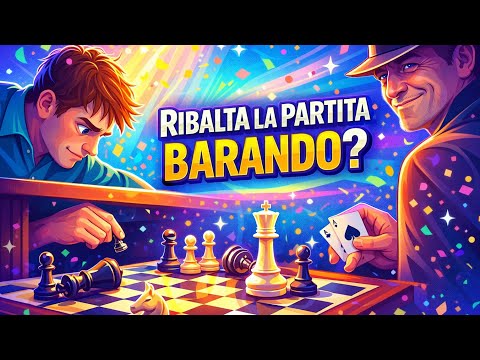 #115 Ribalta la Partita Barando? Scacchi Online, Mossa Shock e Polemica - Scalata scacchi 1700 elo -