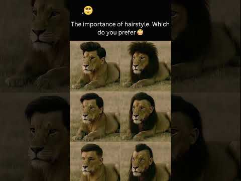Importance of hairstyle Which do you prefer😳🤣 #hairstyle #funny #funnyshorts #comedy #comedyshorts