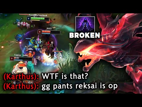 DAY 80 - THIS NEW REKSAI BUILD IS STOMPING CHALLENGER IN EVERY REGION!! LEARN HOW TO ABUSE IT