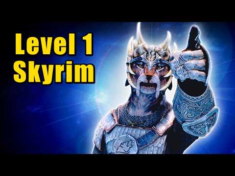 How to Level 1 Skyrim and it's DLC on the Hardest Difficulty