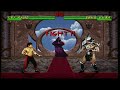 LIU KANG Vs SHAO KAHN MK2 GAMEPLAY Final Battle Fatalities Mortal Kombat 2