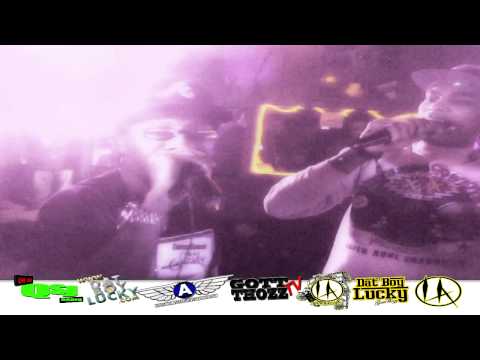 Skull Gang and Swurve Up - All Night ft. Feddi Green  (Live Performance)