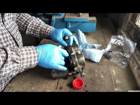 How to Rebuilt Front Brake Caliper, Subaru Legacy Station Wagon BP5