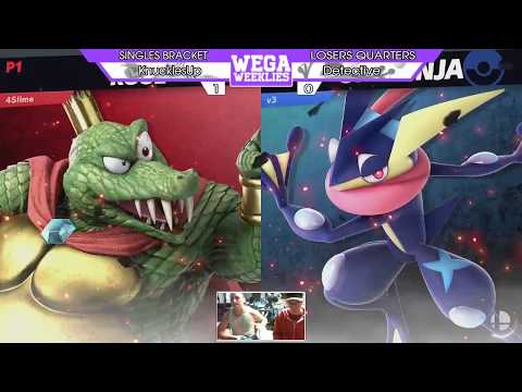 WU41 - LQF - KnucklesUp (King K. Rool) vs Detective (Greninja)
