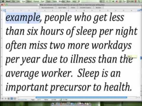 What are cohesion and coherence and how can they help you on your IELTS exam? (2 of 4)