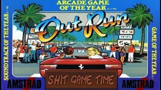 SHIT GAME TIME: OUTRUN (AMSTRAD CPC464 - Contains Swearing!)