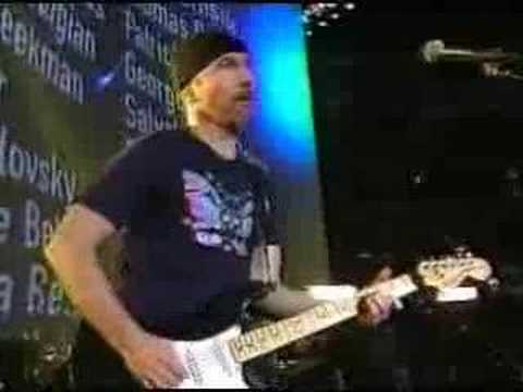 U2 - Where The Streets Have No Name (2002 Super Bowl Live)