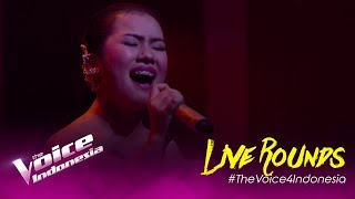 Download lagu Malaikat Juga Tahu (Dewi 'Dee' Lestari) - Vionita | LIVE Rounds | The Voice Indonesia GTV 2019 mp3