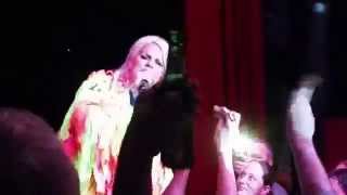 Courtney Act shuts down girl on her stage
