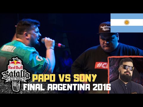 PAPO Reacciona a Papo vs Sony Final Argentina 2016