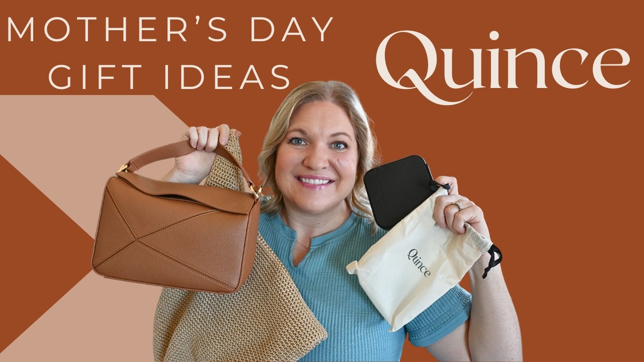 Mother's Day Gift Ideas From Quince | Jewlery + Bags