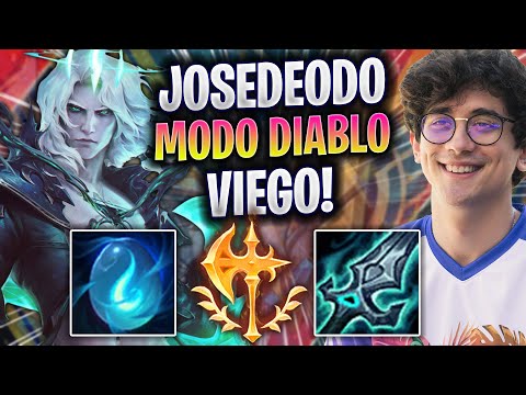 JOSEDEODO MODO DIABLO CON VIEGO! - EST Josedeodo Juega Viego Jungla vs Udyr! | Season 2023