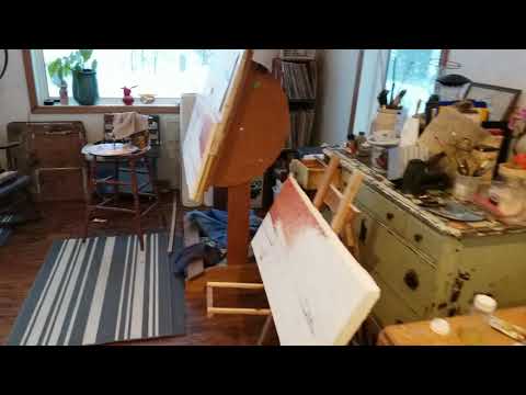 A painters studio on lake superior