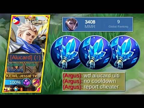 BUFFED ALUCARD FLEETING TIME UNLIMITED ULTIMATE HACK!!!🔥 TOP GLOBAL ALUCARD BEST BUILD 2022