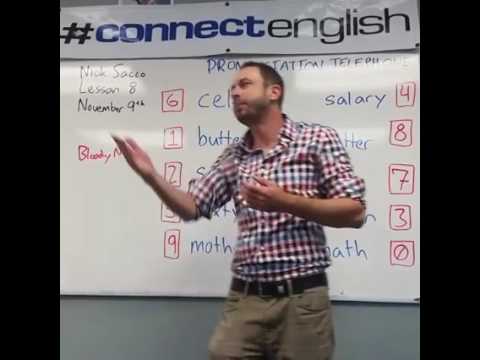 Connect English Pronunciation Telephone, Volume 6 - La Jolla Campus