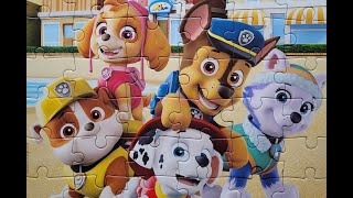 Psi Patrol układamy puzzle dla dzieci | Paw Patrol