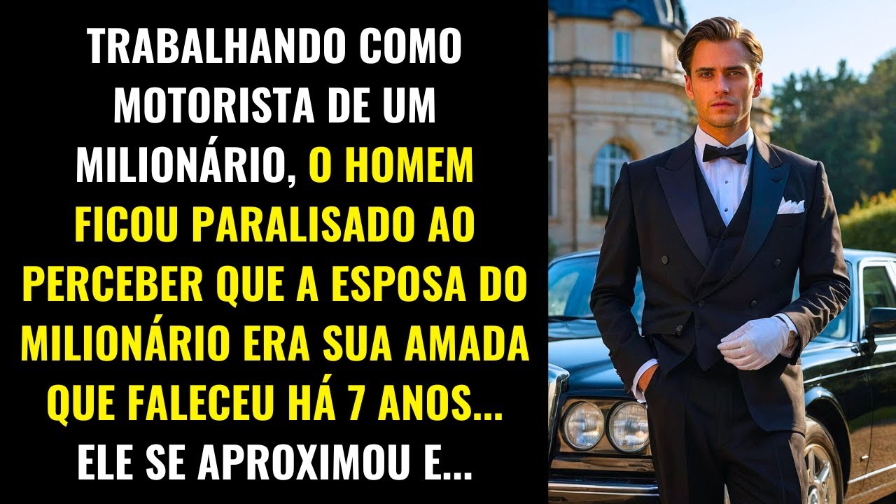 COMO MOTORISTA DE UM MILIONÁRIO, ELE DESCOBRIU QUE A ESPOSA DO PATRÃO ERA SEU AMOR FALECIDO HÁ 7 ANO