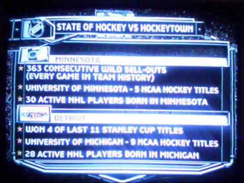 Red Wings vs Wild 04-05-2009