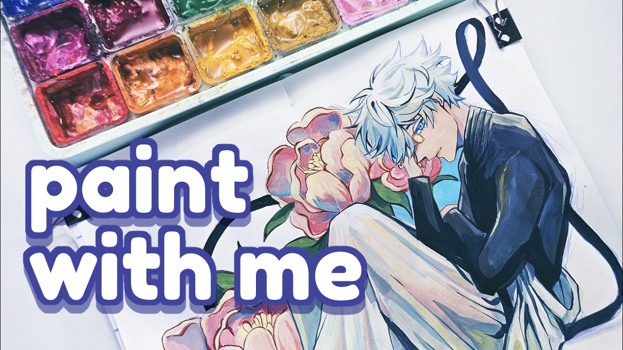 Paint with Me| Sketchbook Session~✨