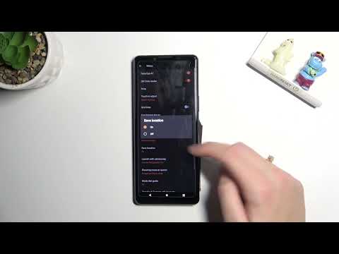 How to Turn On / Off the Camera Location Tags on Sony Xperia 5 III