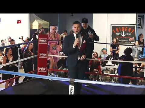 INFLUENCER FIGHT LEAGUE 2 | Ring Introductions for Amber Mezner vs Solene Velvet