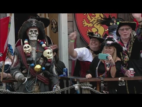 Watch: Tampa’s Gasparilla Parade of Pirates 2017