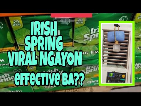 IRISH SPRING HONEST REVIEW || lagay sa aircon mabango nga ba?