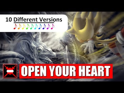10 Different Versions - "Open Your Heart" from Sonic Adventure