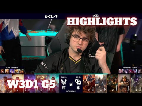 VIT vs KC - Highlights | Week 3 Day 1 LEC Versus 2026 | Vitality vs Karmine Corp W3D1