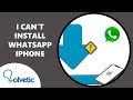 ⚠️ I Can't Install WhatsApp On My iPhone ✔️ FIX