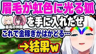 ござるとあずきちを雇って"一番の金持ち"を目指すも、まさかの刺客に唖然とするフブちゃんw【ホロライブ 切り抜き/白上フブキ/AZKi/風真いろは/ぺこら/みこ/スバル/#ホロ金策サバイバル2  】