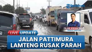 Niat Silaturahmi Lebaran Berujung Musibah, Satu Keluarga Terjatuh di Jalan Pattimura Punggur Lamteng