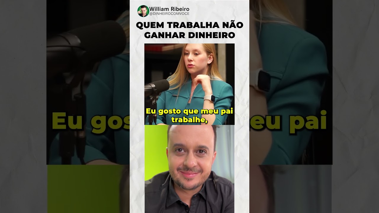 Quem trabalha não tem tempo de ganhar dinheiro…