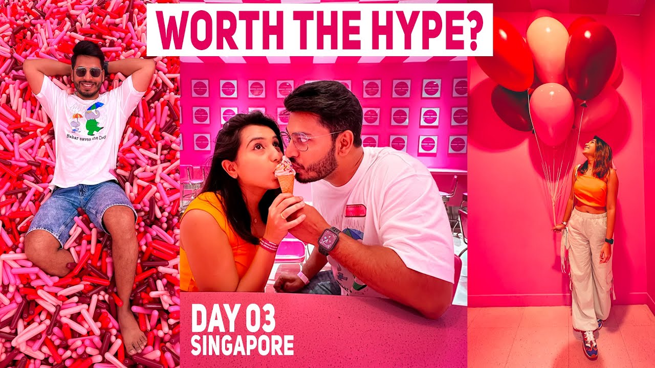 Explore themed rooms, indulge in unlimited ice cream, engage with interactive exhibits, and immerse in a comprehensive journey across various installations.